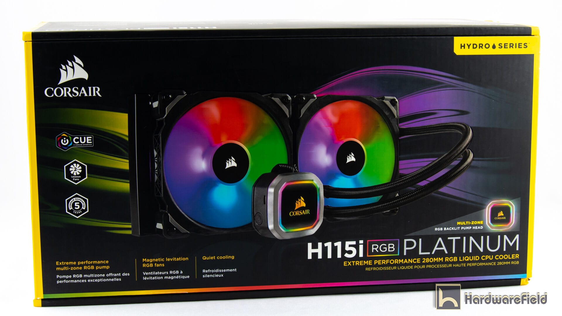 مراجعة Corsair H115i RGB Platinum تبريد مائى جديد من Corsair